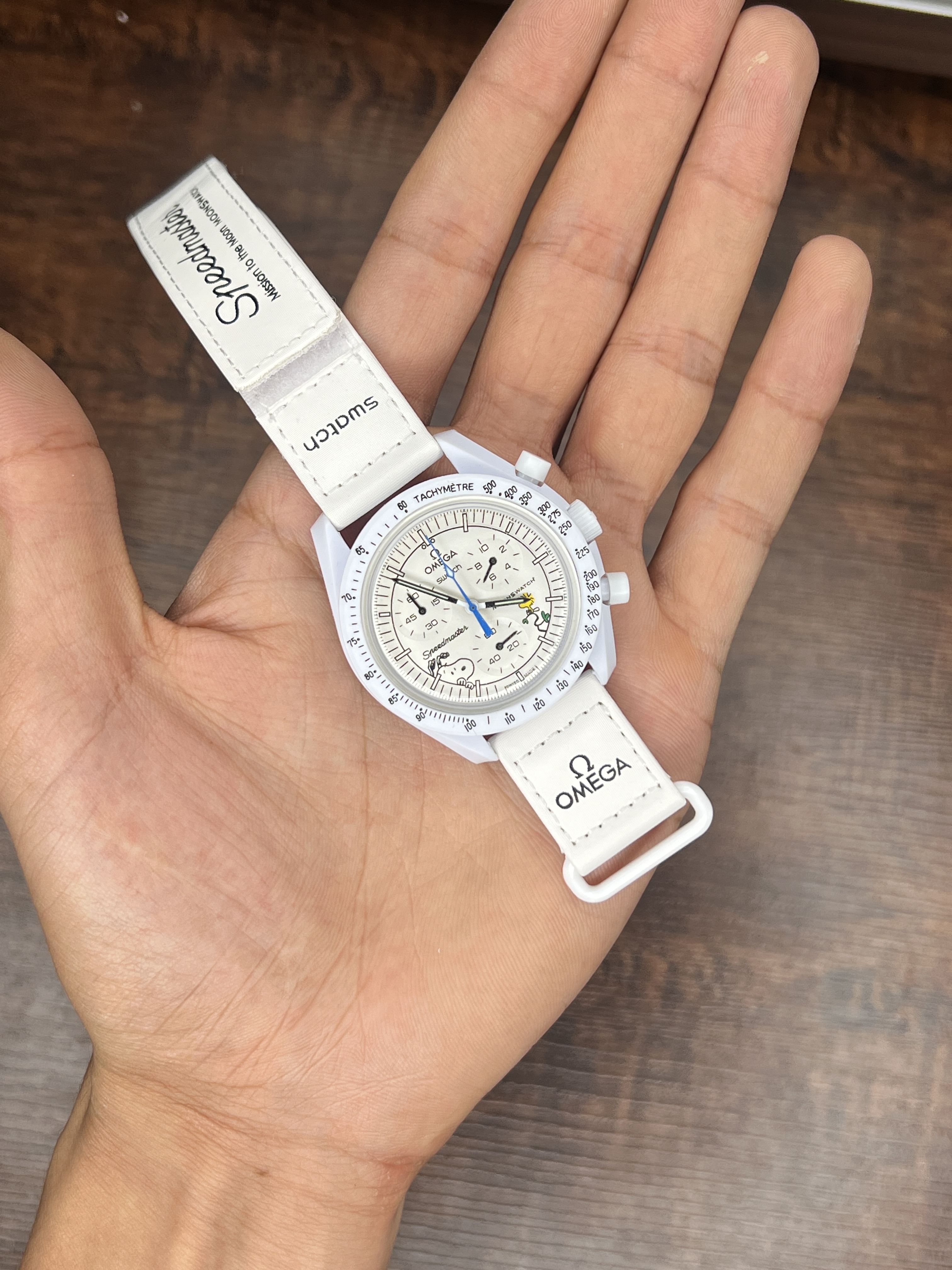 ساعت امگا سواچ سفید